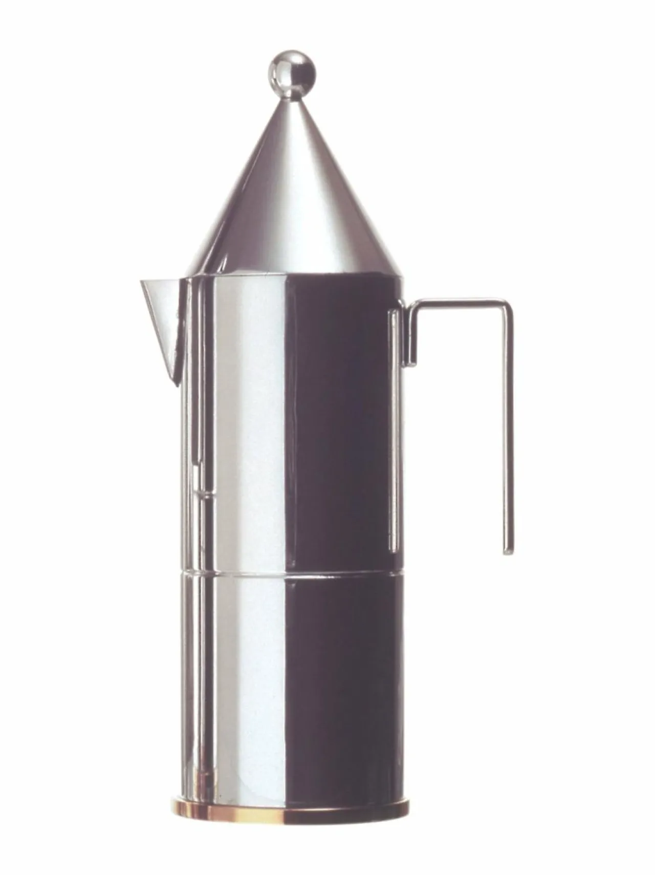 Tee, Kahvi & Vesi|Alessi 3 kupin La Conica -mokkapannu TERÄS