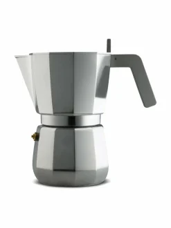 Tee, Kahvi & Vesi|Alessi 9 kupin mokkakeitin TERÄS