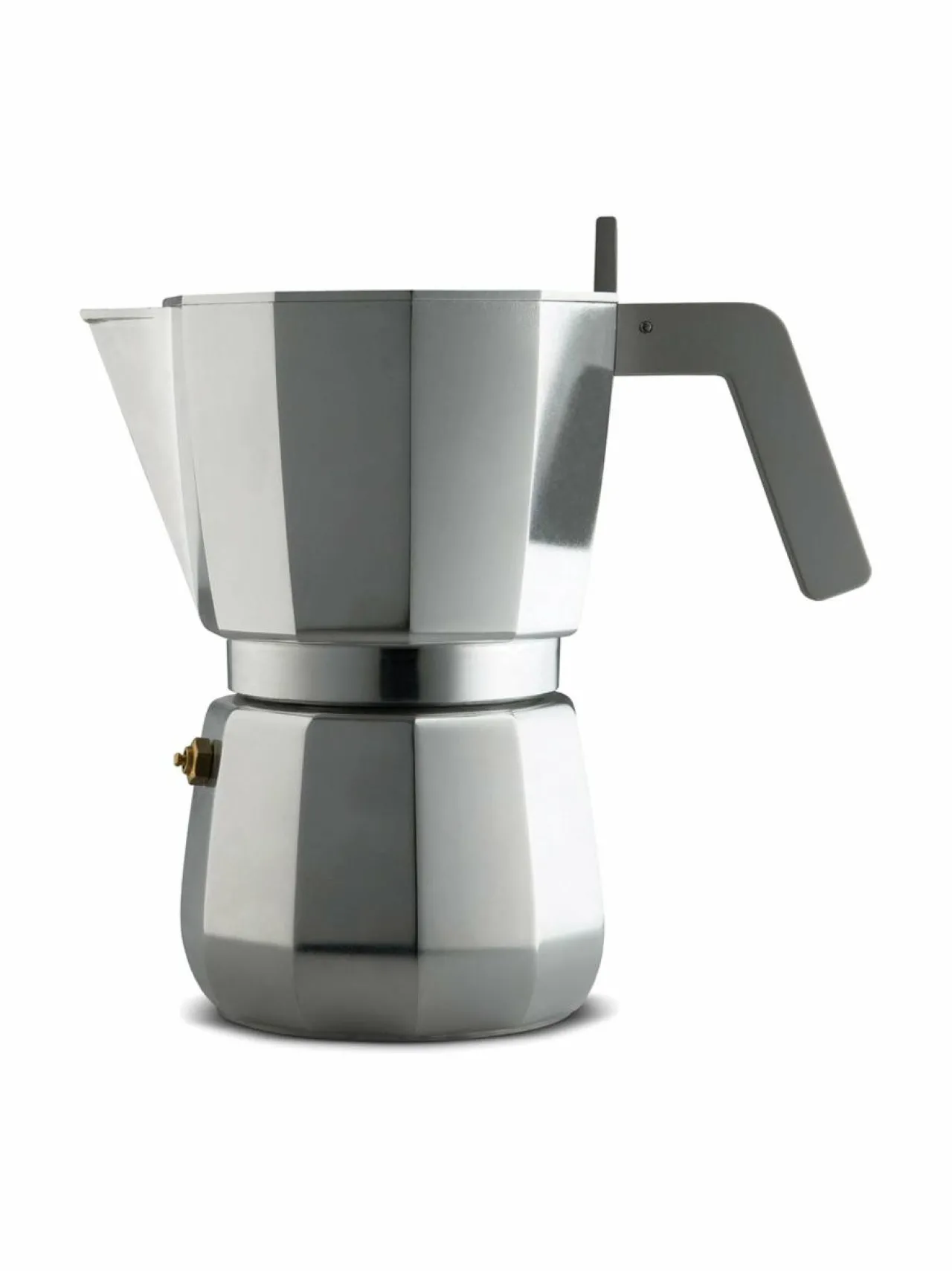 Tee, Kahvi & Vesi|Alessi 9 kupin mokkakeitin TERÄS