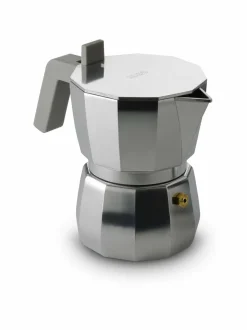 Tee, Kahvi & Vesi|Alessi 3 kupin mokkakeitin ALUMINIUM