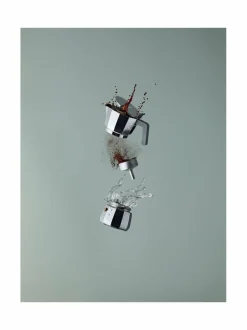 Tee, Kahvi & Vesi|Alessi 3 kupin mokkakeitin ALUMINIUM