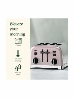 Muut Keittiölaitteet|Cuisinart 4 Slice Toaster -leivänpaahdin PINK