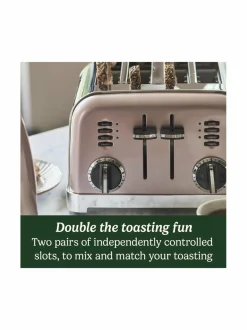 Muut Keittiölaitteet|Cuisinart 4 Slice Toaster -leivänpaahdin PINK