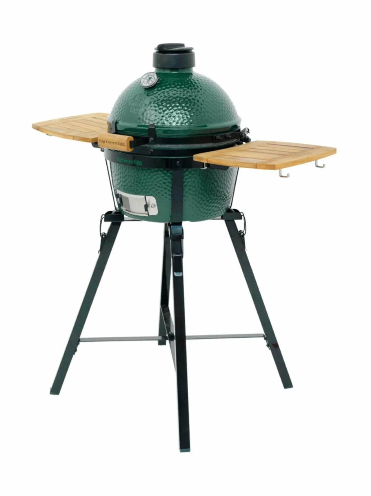Grillit & Grillitarvikkeet|Big Green Egg Acacia Wood EGG Mates -sivupöydät MX-kokoiseen grilliin