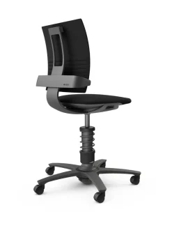 Tuolit & Jakkarat|Aeris 3Dee työtuoli, musta mikrokuitukangas