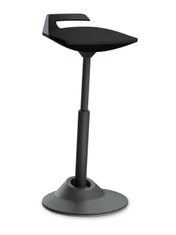 Tuolit & Jakkarat|Aeris Muvman, musta mikrokuitukangas