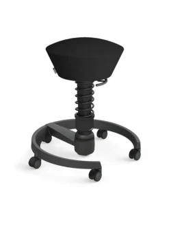 Tuolit & Jakkarat|Aeris Swopper, musta mikrokuitukangas