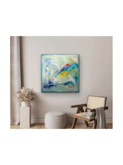 Taulut & Julisteet|Pia Rydman Art Aina ja ikuisesti, 100x100cm, öljyvärimaalaus, Pia Rydman