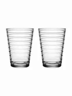 Lasit|Iittala Aino Aalto -juomalasi 33 cl, 2 kpl KIRKAS
