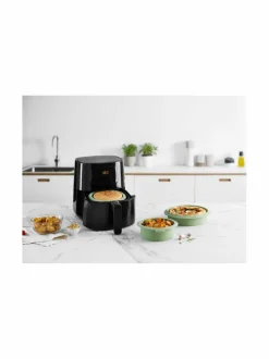 Keitto- & Paistoastiat|Lékué Air Fryer vuoka, 20cm GREEN