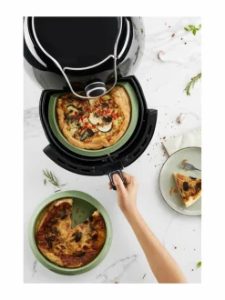 Keitto- & Paistoastiat|Lékué Air Fryer vuoka, 20cm GREEN