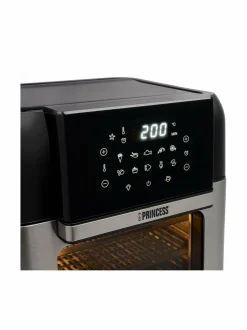 Muut Keittiölaitteet|Princess Airfryer Oven -uuni,12L BLACK/CHROME