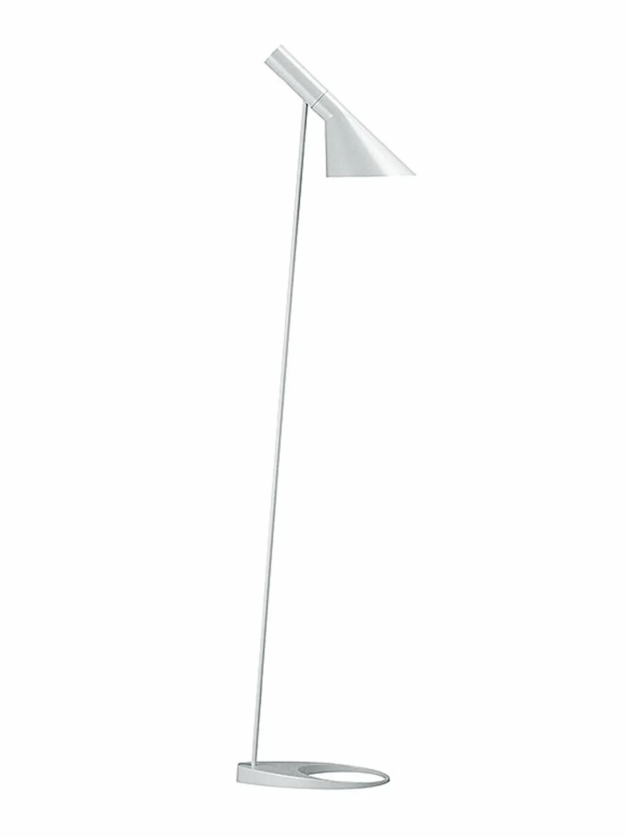 Lattiavalaisimet|Louis Poulsen AJ-lattiavalaisin VALKOINEN