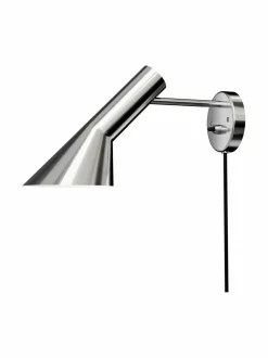 Seinävalaisimet|Louis Poulsen AJ-seinävalaisin POLISHED STEEL