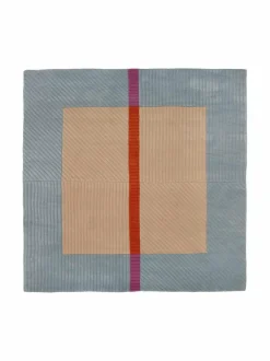 Matot|FINARTE Akaatti-villamatto BEIGE / BLUE