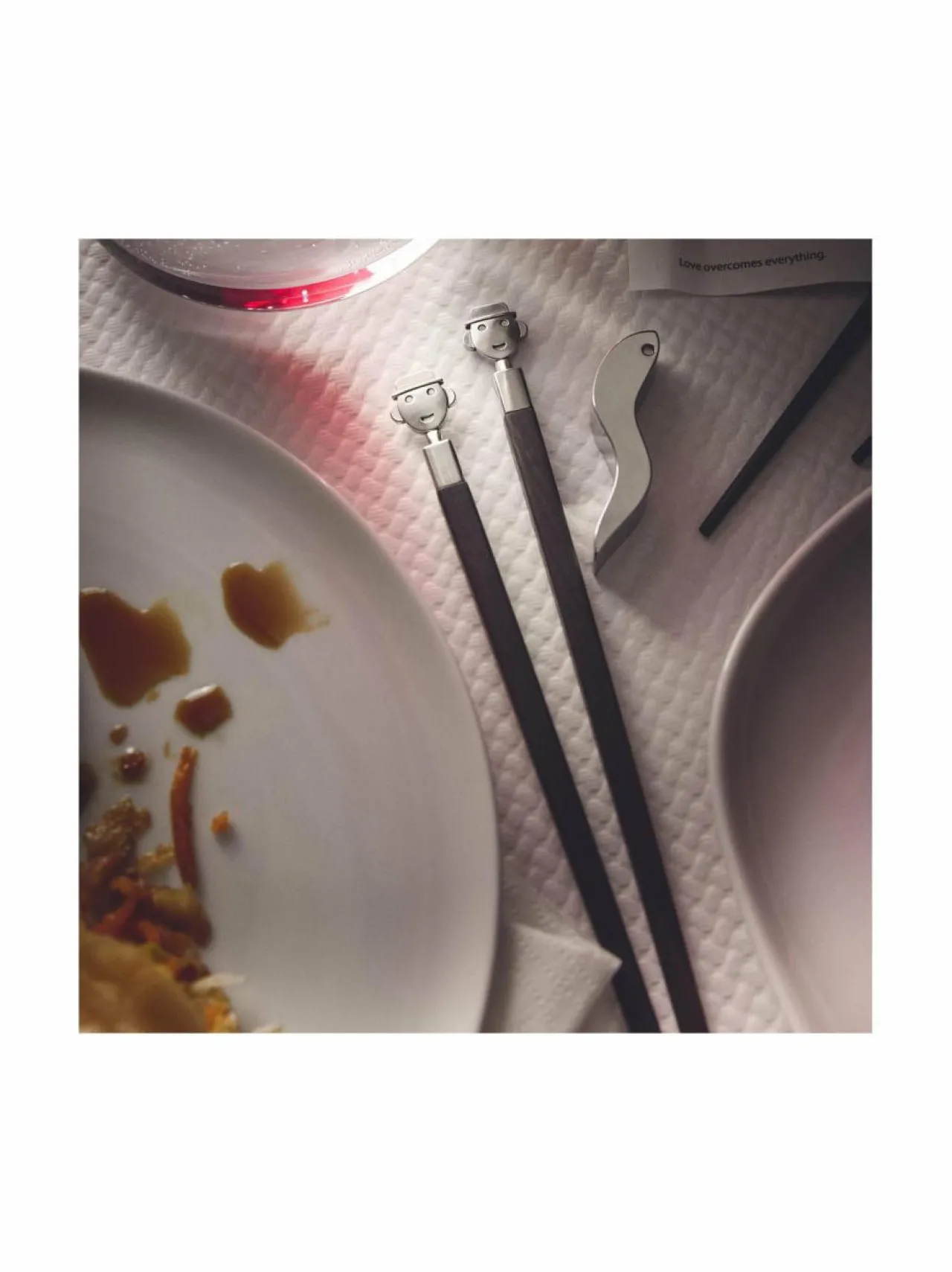 Tarjoiluastiat|Alessi Alessandro-syömäpuikot BLACK