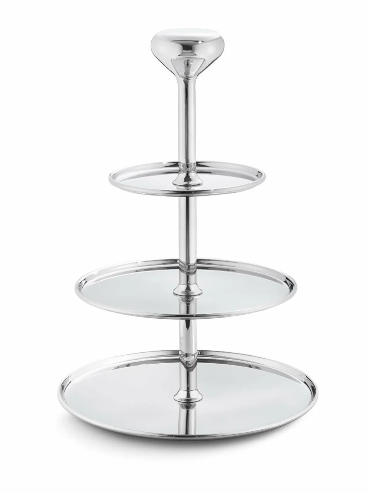 Koriste-Esineet|Georg Jensen Alfredo Étagère -tarjoiluteline TERÄS