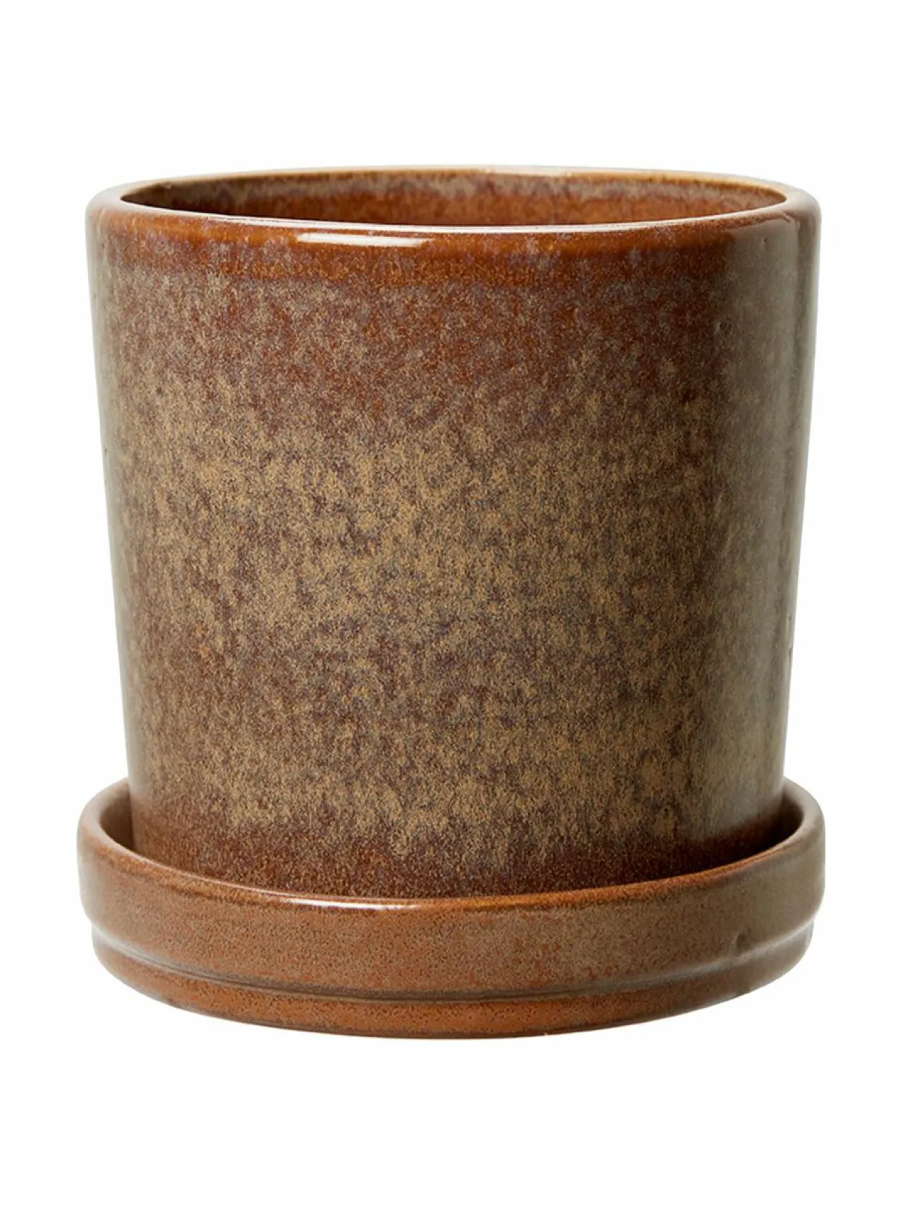 Ruukut & Istutusastiat|Wikholm Form Alma-ruukku BROWN MELANGE