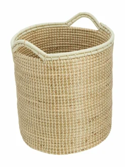 Säilytys|Casa Stockmann Alto M -meriheinäkori kahvoilla NATURAL