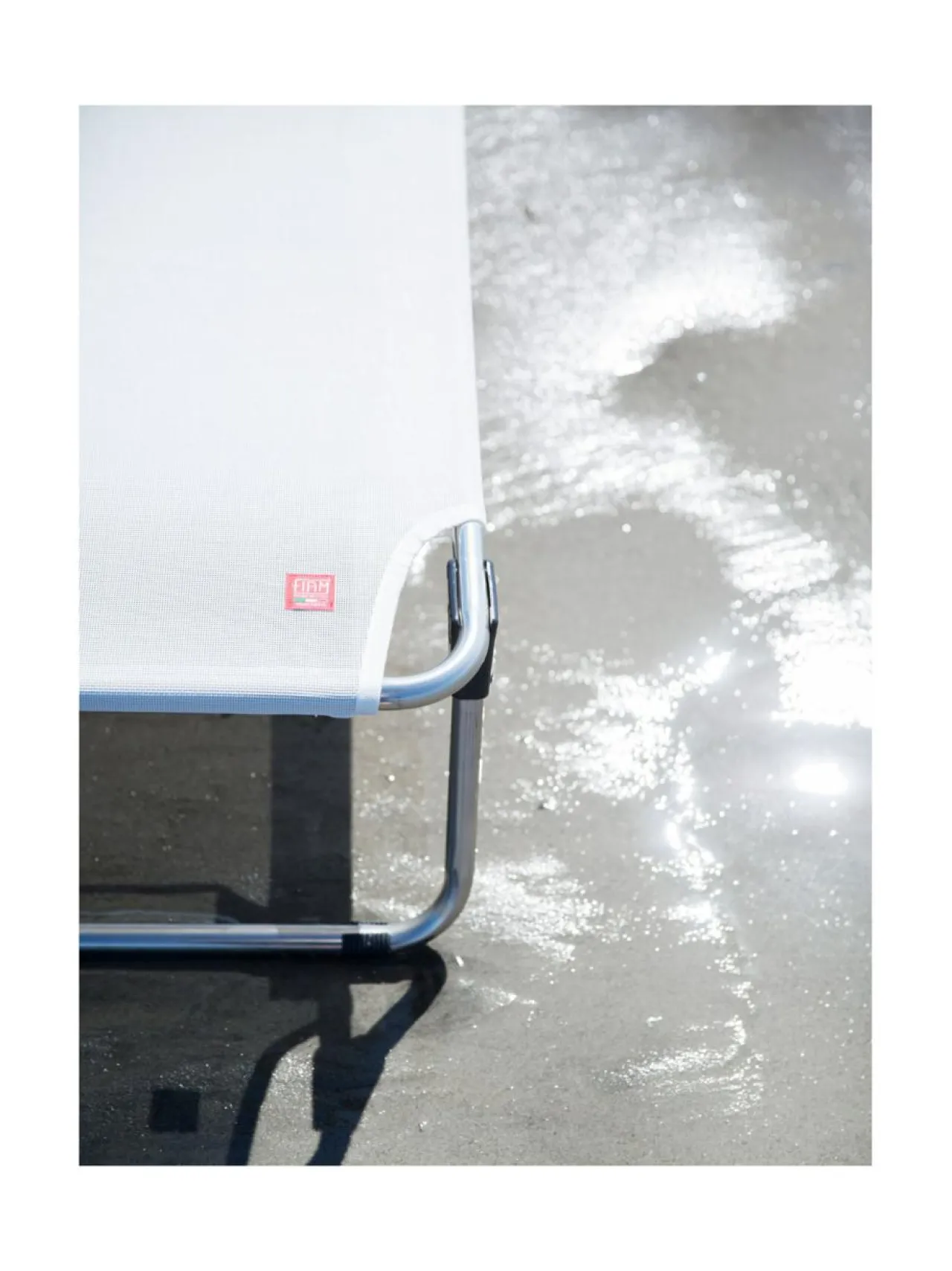 Puutarhakalusteet & Pehmusteet|FIAM Amigo aurinkovuode VALKOINEN