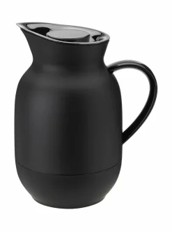 Tee, Kahvi & Vesi|Stelton Amphora -termoskannu kahville 1 l SOFT BLACK