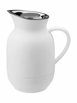 Tee, Kahvi & Vesi|Stelton Amphora-termoskannu 1 l SOFT WHITE
