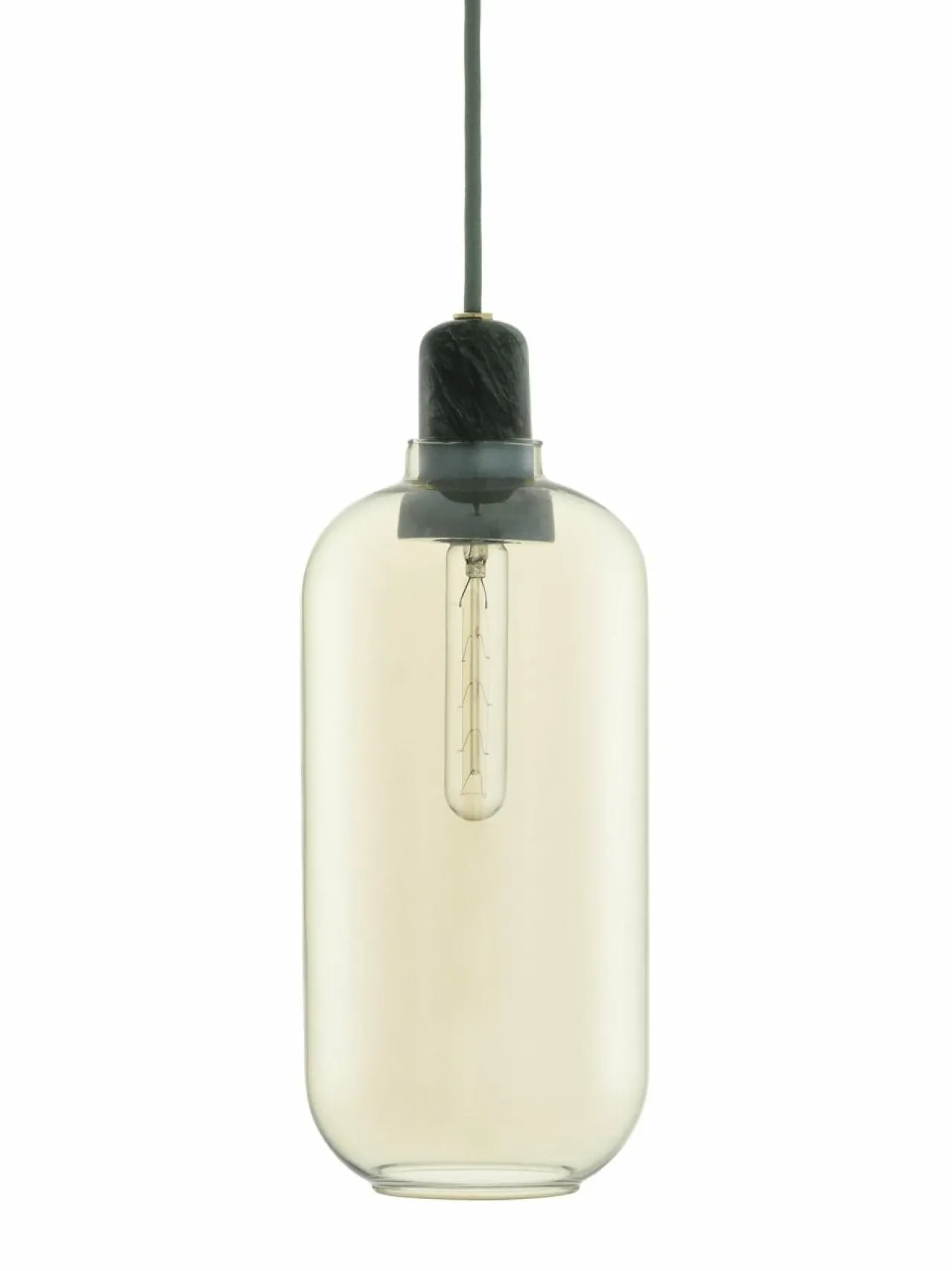 Kattovalaisimet|Normann Copenhagen Amp-riippuvalaisin, L GOLD/GREEN (KULTA/VIHREÄ)