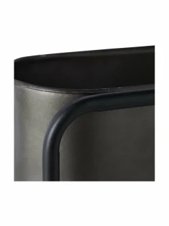 Ruukut & Istutusastiat|Muubs Anku 21 -kukkalaatikko 21 cm ANTIQUE ZINK/BLACK