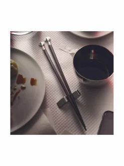 Tarjoiluastiat|Alessi Anna-syömäpuikot BLACK