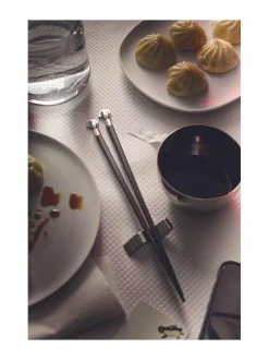 Tarjoiluastiat|Alessi Anna-syömäpuikot BLACK