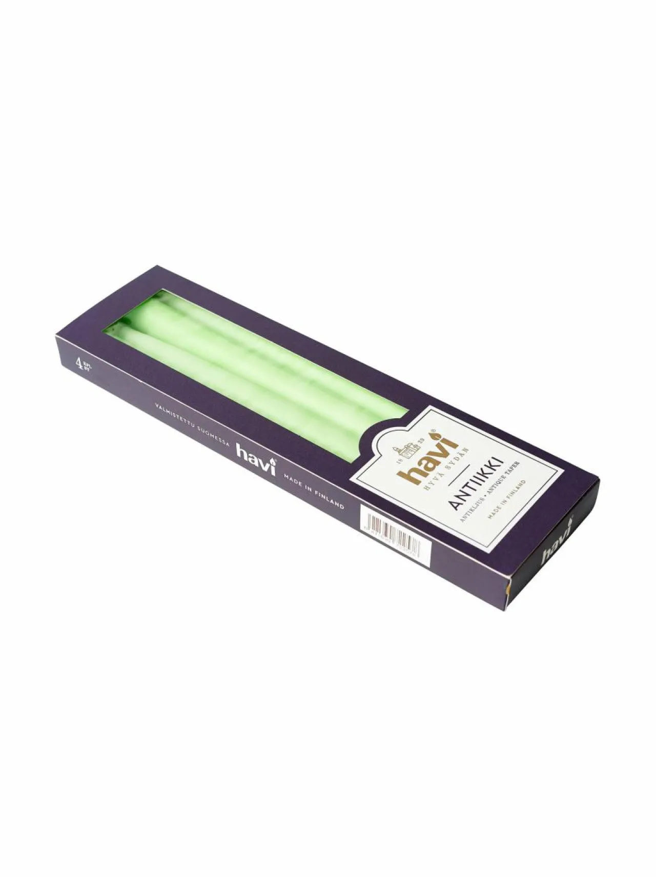 Kynttilät & Lyhdyt|Havi Antiikkikynttilä 4 kpl KOIVU