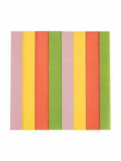 Keittiö- & Kattaustekstiilit|Arabia x Vuokko -paperiservetit 33 x 33 cm, 20 kpl STRIPED