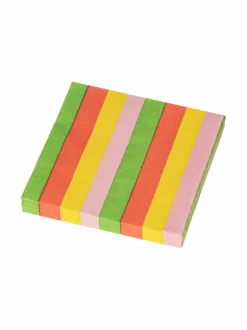 Keittiö- & Kattaustekstiilit|Arabia x Vuokko -paperiservetit 33 x 33 cm, 20 kpl STRIPED