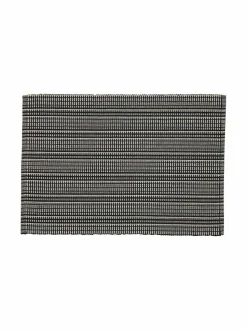Keittiö- & Kattaustekstiilit|Casa Stockmann Arena-pöytätabletti 35 x 50 cm BLACK/IVORY