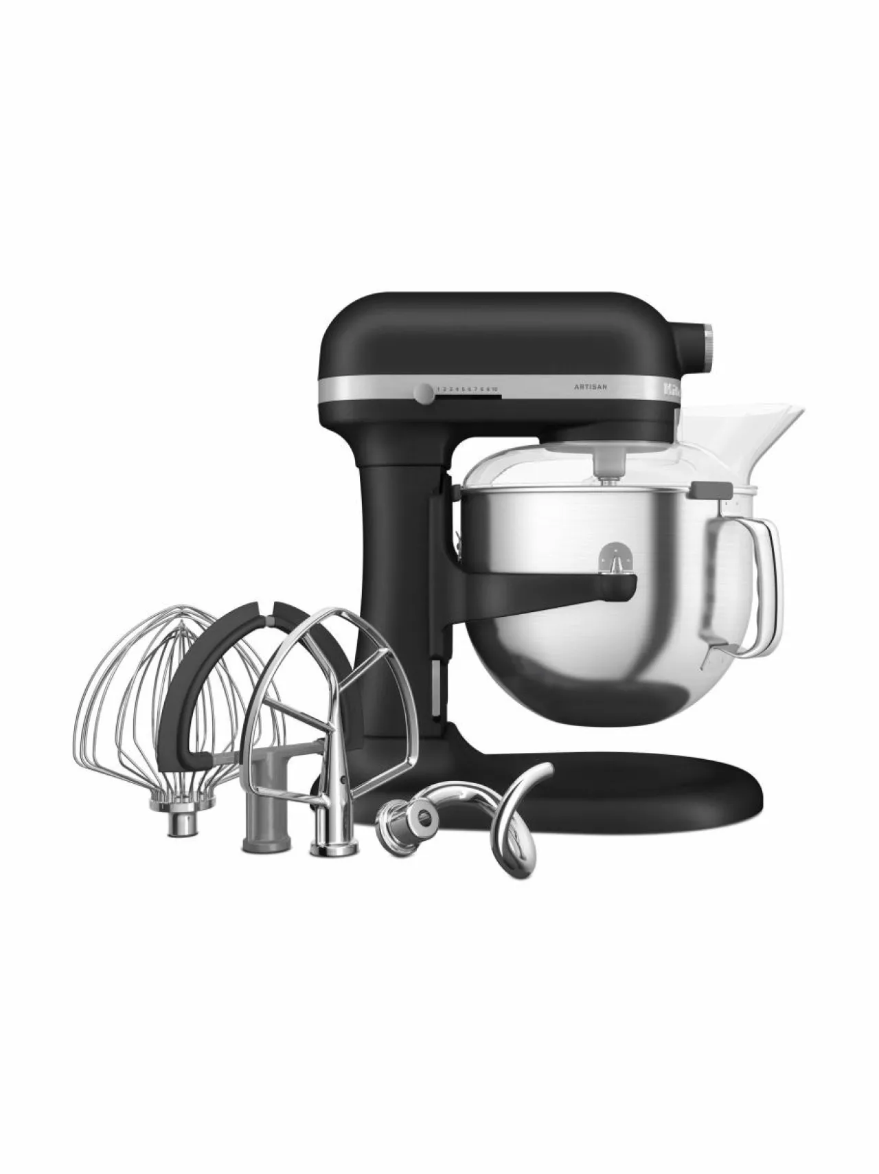Yleis- & Monitoimikoneet|KitchenAid Artisan- yleiskone nostettavalla kulholla 6,6 l CAST IRON BLACK