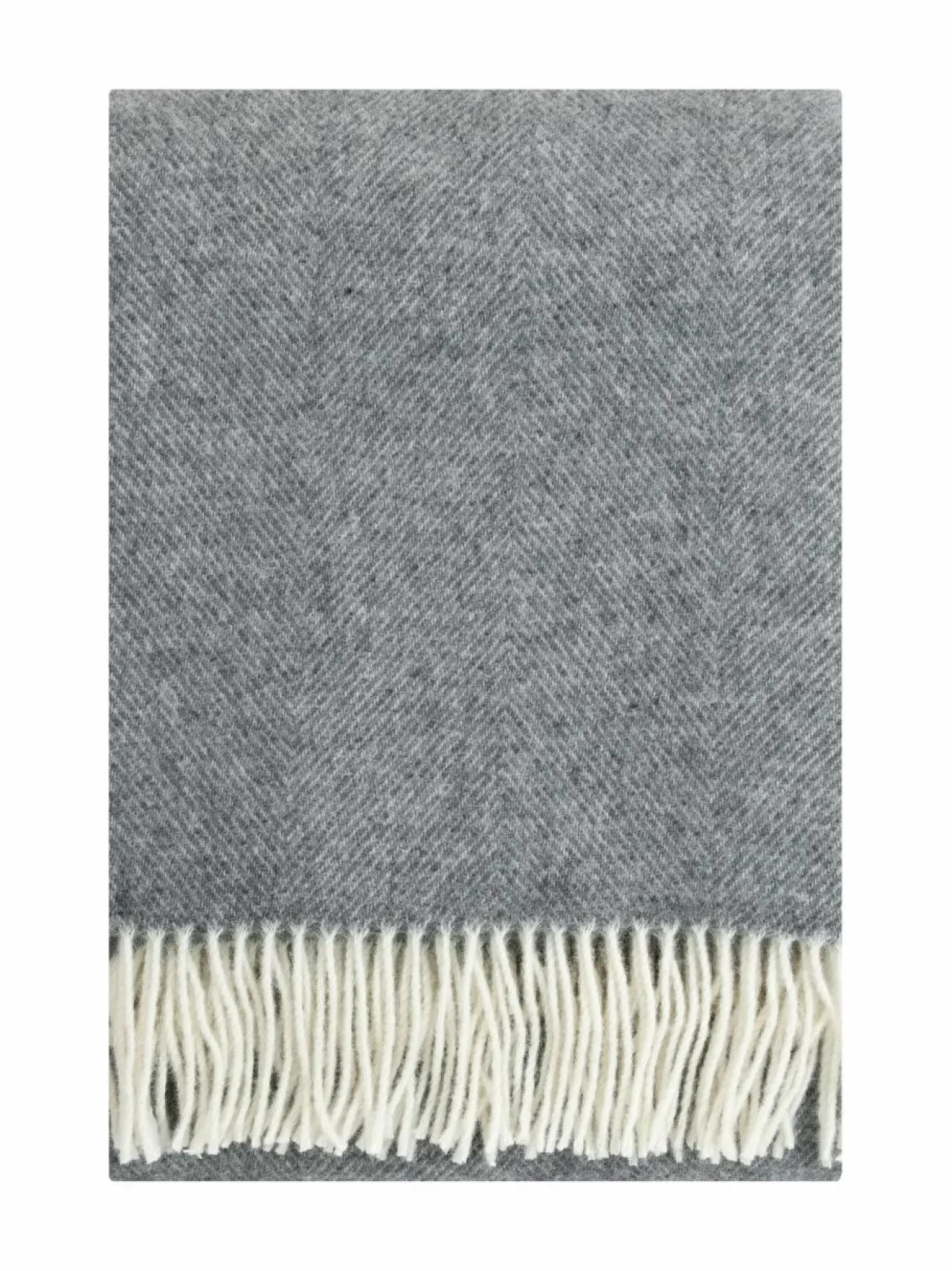 Huovat & Päiväpeitot|Lapuan Kankurit Arvo-villahuopa 130 x 180 cm 9 WHITE-MELANGE GREY