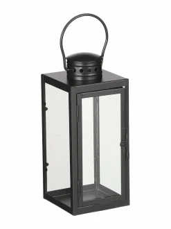 Puutarhavalaisimet & Lyhdyt|Mica Arzilla-lyhty 10 x 10 x 23,5 cm BLACK