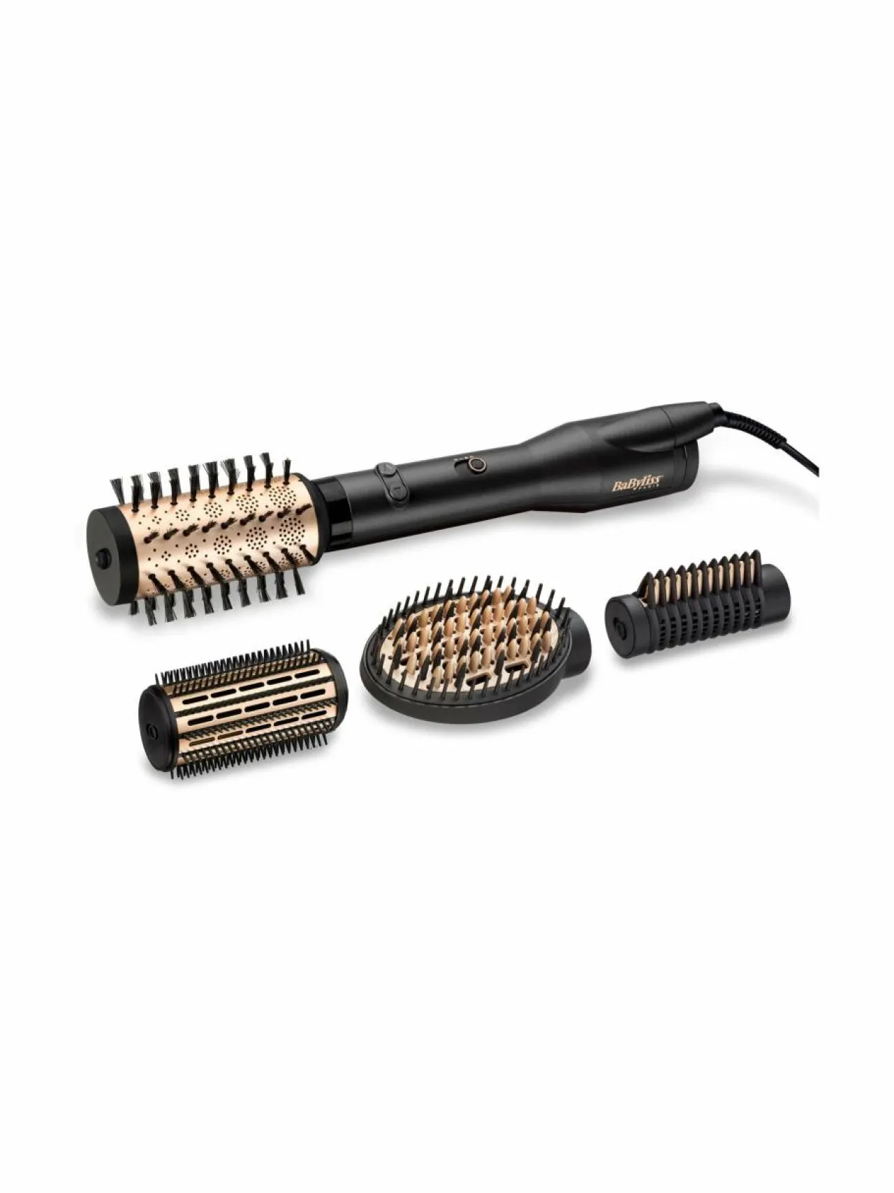 Hiustenhoito|Babyliss AS970E Big Hair Luxe -ilmakiharrin BLACK, GOLD