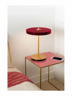 Pöytävalaisimet|UMAGE Asteria-pöytävalaisin RUBY RED