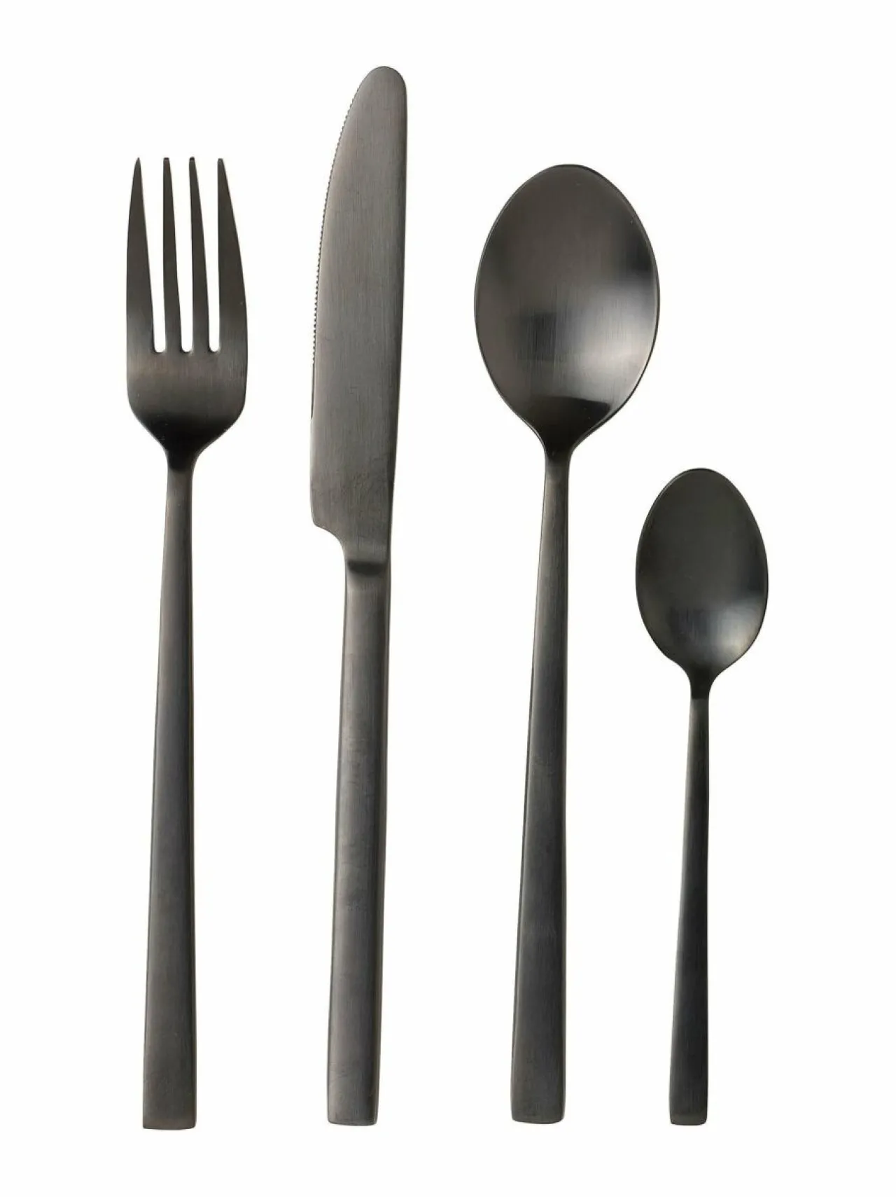 Aterimet & Tarjoiluvälineet|Bitz Aterinsetti, 16 osaa MUSTA