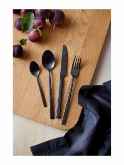 Aterimet & Tarjoiluvälineet|Bitz Aterinsetti, 16 osaa MUSTA