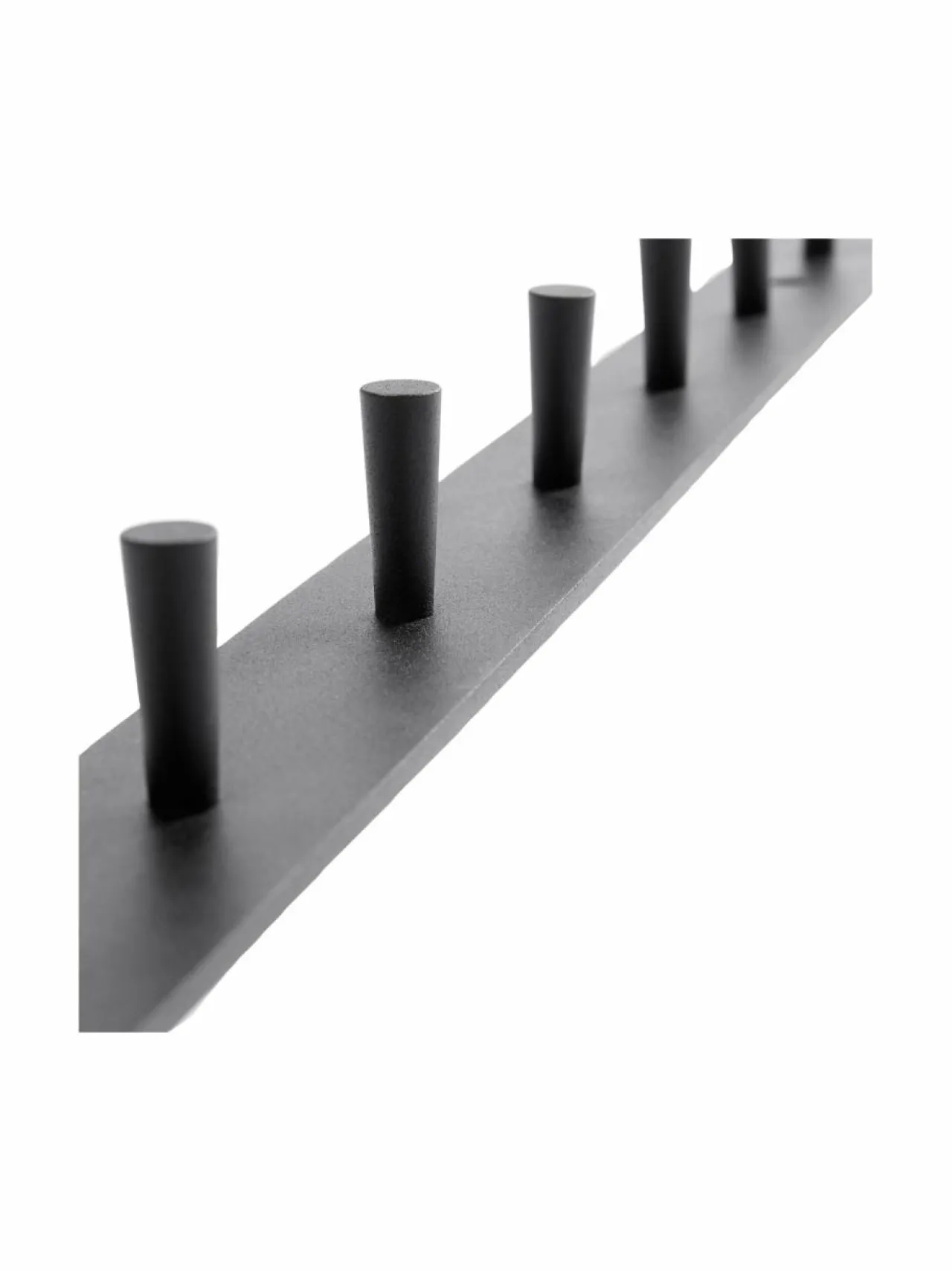 Naulakot & Koukut|Muubs Atlanta Rack -naulakko 70 cm BLACK POWDER COATING