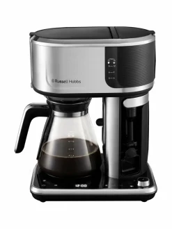 Kahvin- & Vedenkeittimet|Russell Hobbs Attentiv Coffee Bar -yhdistelmäkahvinkeitin STEEL