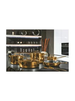 Keitto- & Paistoastiat|Mepra Attiva Oro -kattila 3,5 l ja kansi 22 cm