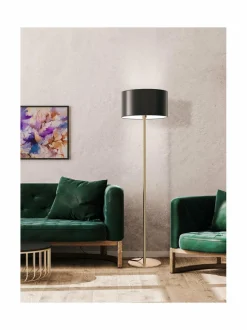 Lattiavalaisimet|Design by Grönlund Austin-lattiavalaisin 165 cm BRASS / BLACK