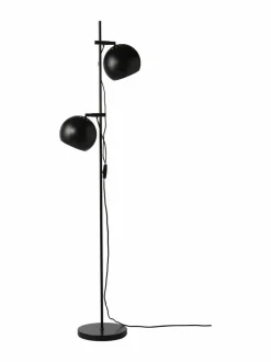Lattiavalaisimet|Frandsen Ball Double -lattiavalaisin 149 cm MATT BLACK