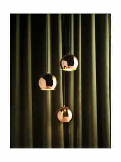 Kattovalaisimet|Frandsen Ball- riippuvalaisin Ø 18 cm SOLID COPPER