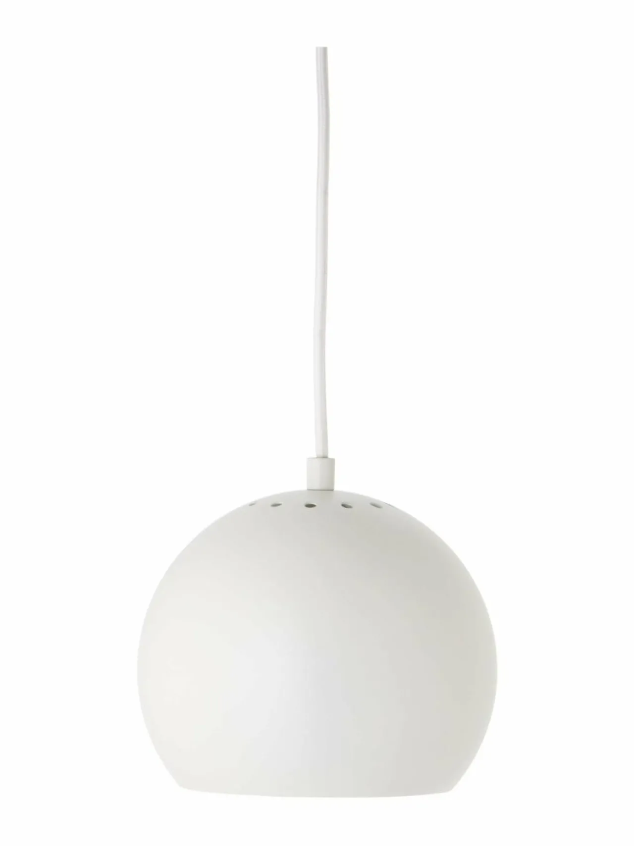 Kattovalaisimet|Frandsen Ball- riippuvalaisin Ø 18 cm MATT WHITE