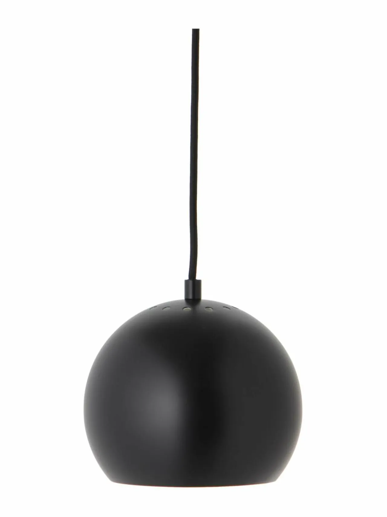 Kattovalaisimet|Frandsen Ball- riippuvalaisin Ø 18 cm MATT BLACK