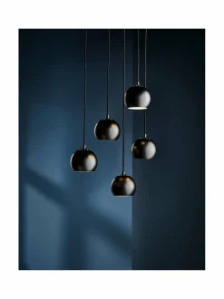 Kattovalaisimet|Frandsen Ball- riippuvalaisin Ø 18 cm MATT BLACK